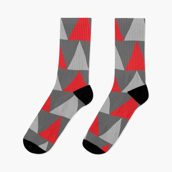 Item preview, Red and grey triangle shapes designed and sold by perlphoto.