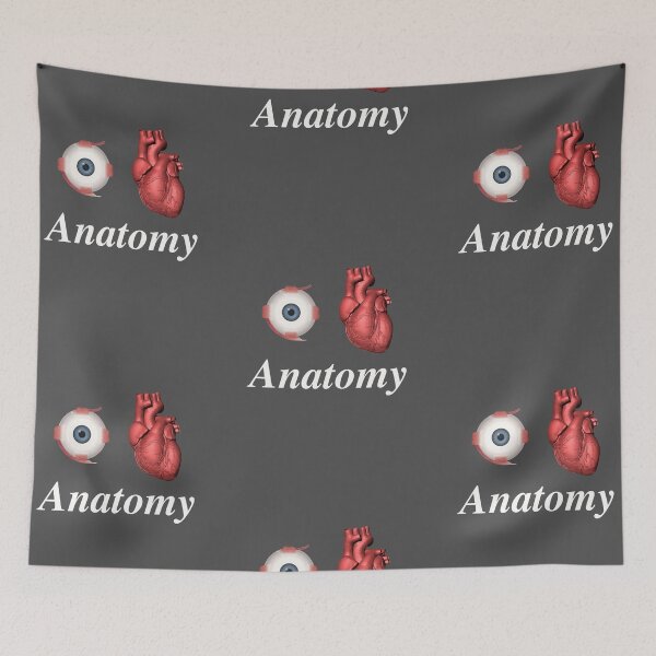 Item preview, I Love Anatomy - White Italic designed and sold by ryanwfraser.