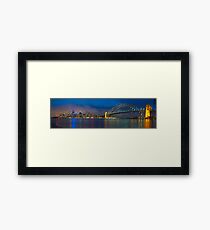 SYDNEY Framed Print