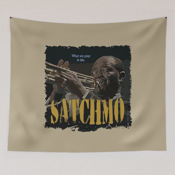 Item preview, Jazz Wisdom of Louis Armstrong designed and sold by bauwau-design.