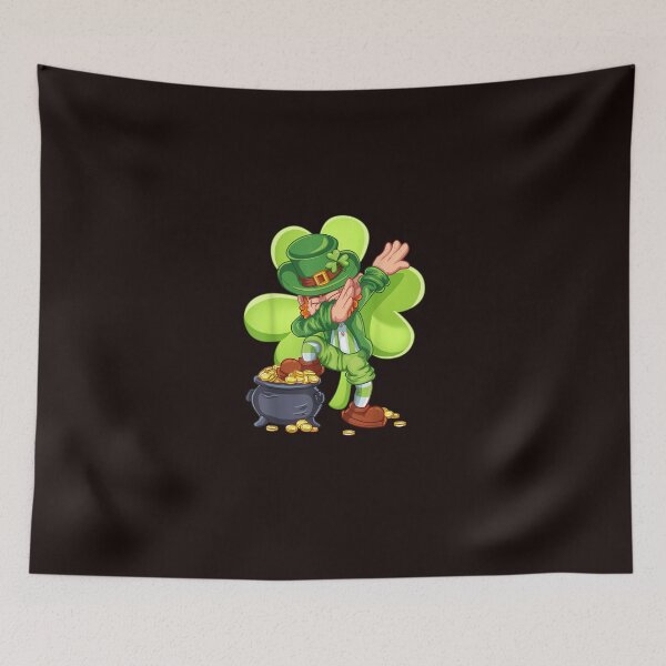Item preview, Dabbing Leprechaun St Patricks Day Kids Boys Men  designed and sold by mediastyle2.