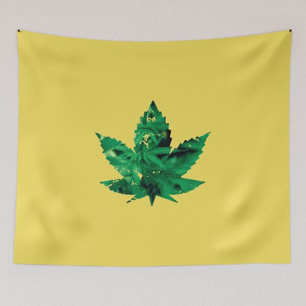 Item preview, Hemp leaf designed and sold by asymmetrickid.