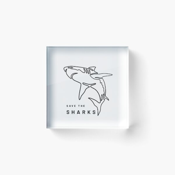 Item preview, Aesthetic Shark Shirt with One Line Drawing - Save the Sharks Shirt - Ocean Shirt for Shark Lovers - Animal Rights - Animal Liberation Shirt designed and sold by Tom N..