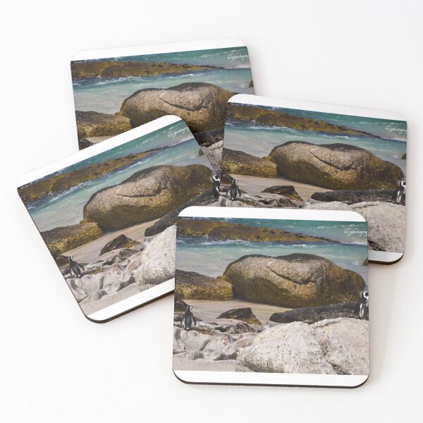 Item preview, Penguins Amongst the Rocks designed and sold by Khalila Early-Zald.