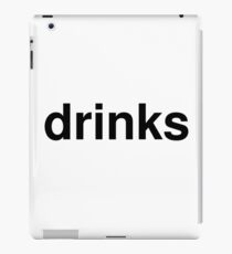 drinks iPad Case/Skin