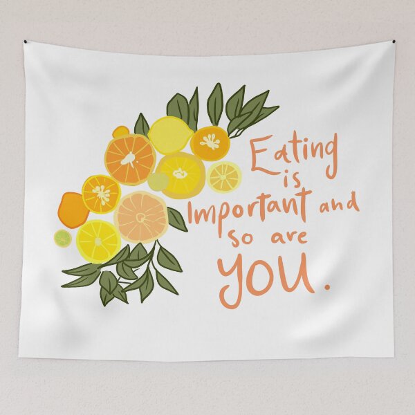 Item preview, Eating is Important designed and sold by willowsbunnies.