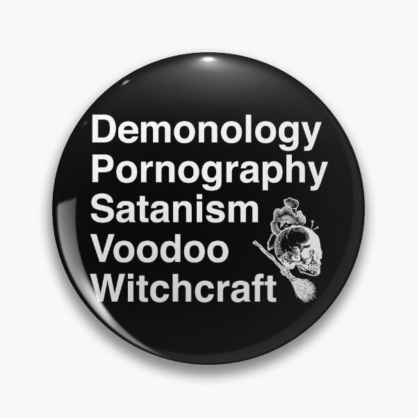 A Witch's Bookshelf Pin