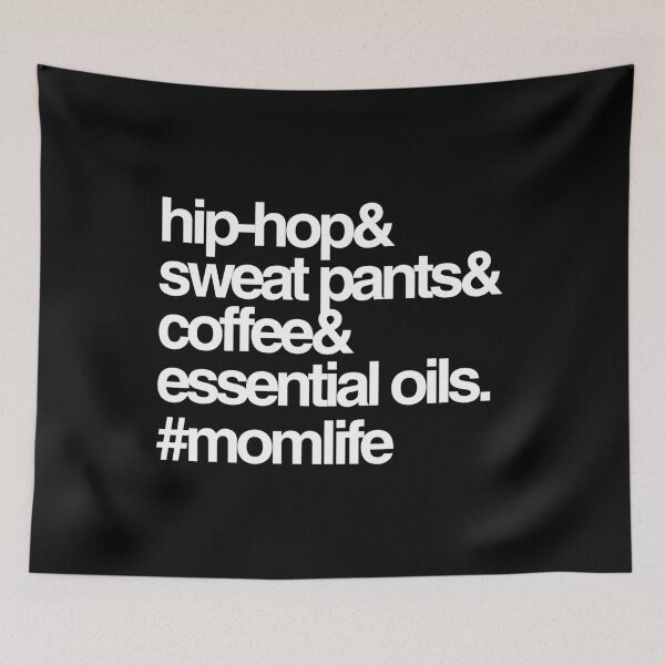 Item preview, Hip Hop Sweat Pants Essential Oils Coffee Momlife designed and sold by flippinsg.