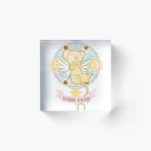 cardcaptor sakura kero chan magic clear circle Acrylic Block