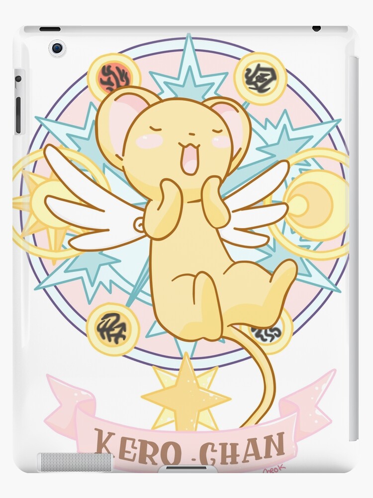 Cardcaptor Sakura Kero Chan Magic Clear Circle Ipad Case Skin