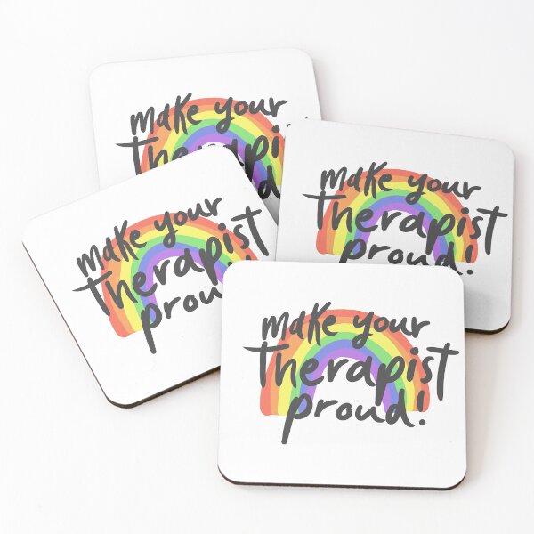 Item preview, Make Your Therapist Proud designed and sold by willowsbunnies.