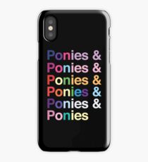 Ponies & iPhone Case/Skin