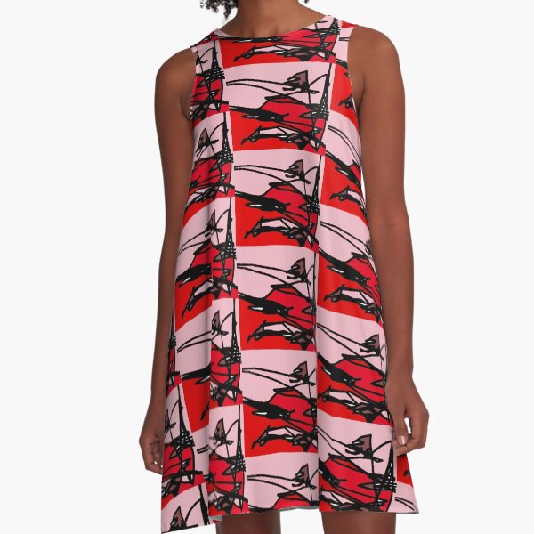 Rainbow A-Line Dress