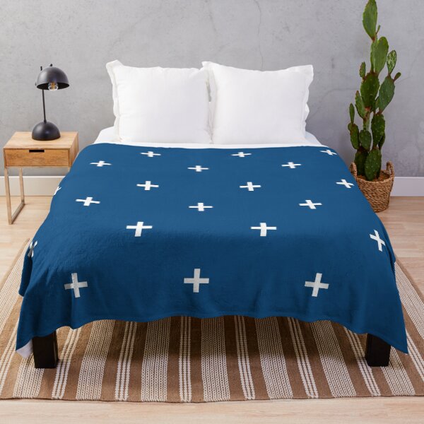 Item preview, Plus Sign in Classic Blue designed and sold by Lisa Barry.