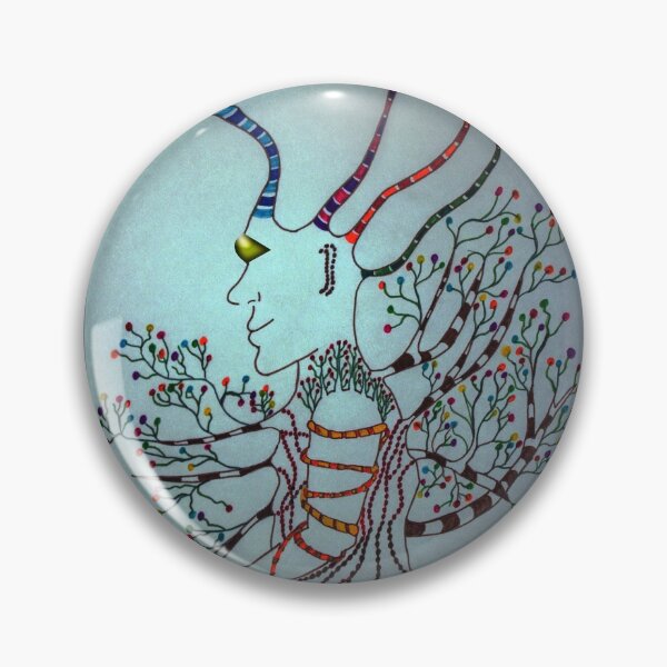 Item preview, Tree man multicolored branches designed and sold by Astralia.