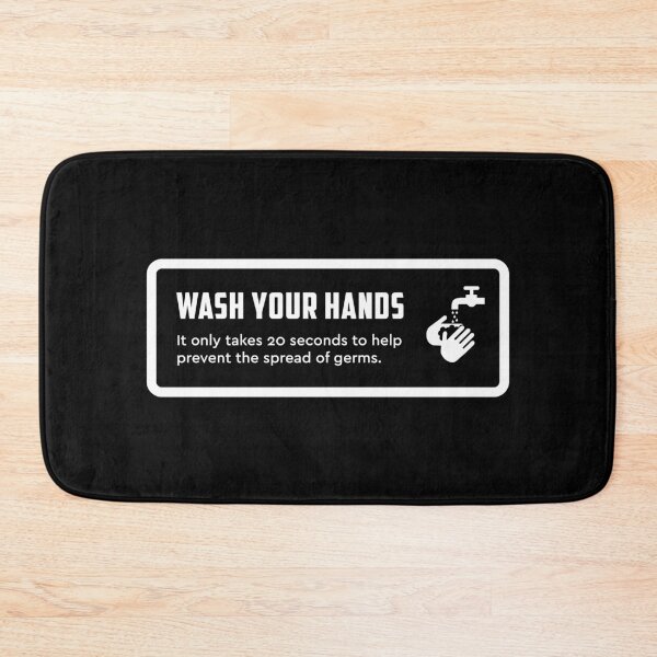 Item preview, Wash Your Hands Sign designed and sold by misdememeor.