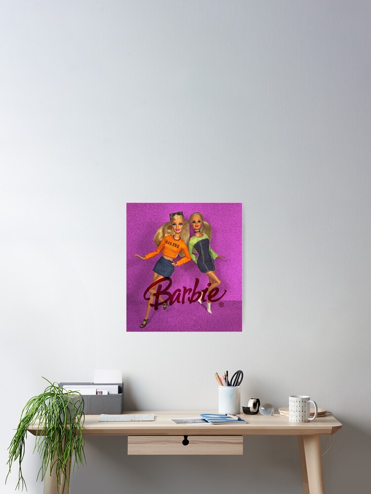 Poster Anniversaire De Barbie Bash Par Bratz It Up Redbubble