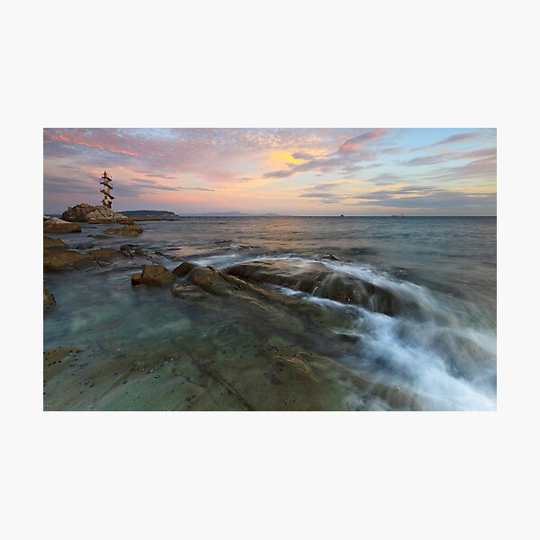 Sisiman Bay Sunset Photographic Print