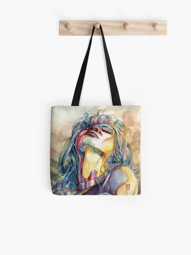 Thumbnail 1 of 2, Tote Bag, Eternal Moment - Watercolor Art by Tony Moy designed and sold by Tony Moy.