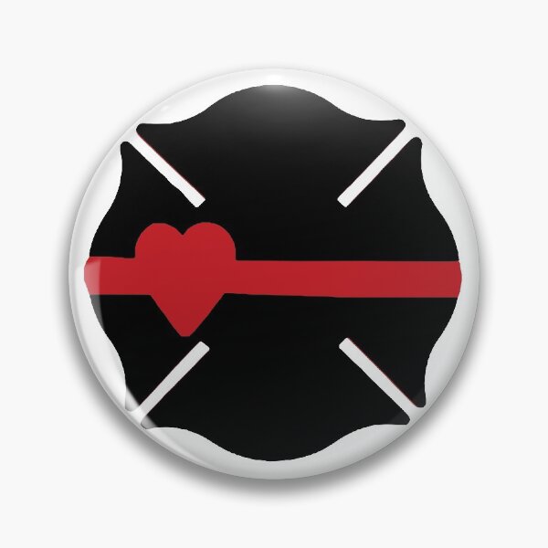 Item preview, MALTESE CROSS with RED LINE HEART -43 designed and sold by Rainey Grey + Co.