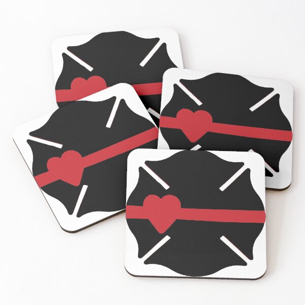 Item preview, MALTESE CROSS with RED LINE HEART -43 designed and sold by Rainey Grey + Co.