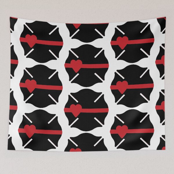 Item preview, MALTESE CROSS with RED LINE HEART -43 designed and sold by Rainey Grey + Co.