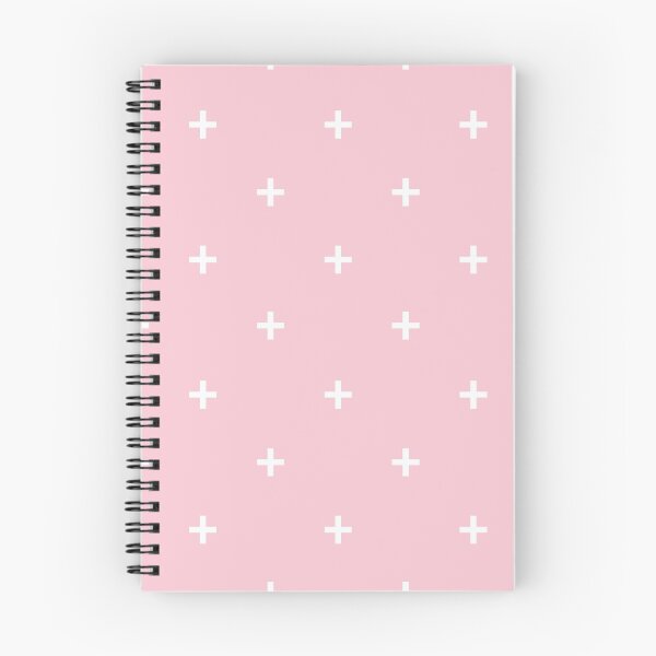 Item preview, Plus Sign in Blush Pink + White designed and sold by Lisa Barry.