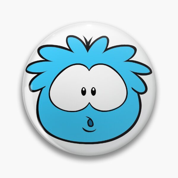 Item preview, Blue puffle from club penguin designed and sold by HannahEaley.