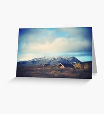 Impressive beauty of Iceland Greeting Card
