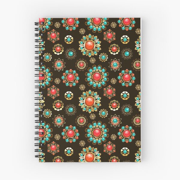 Item preview, Ethnic Brooches Seamless Pattern designed and sold by Blackmoon9.