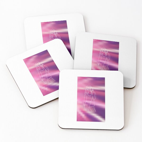 Item preview, Selfie Outline multi-pink/purple designed and sold by kam-lin.