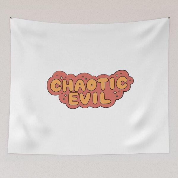 Item preview, chaotic evil designed and sold by cameronbaba.