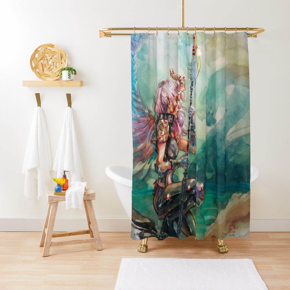 Item preview, Shower Curtain designed and sold by tony-moy.