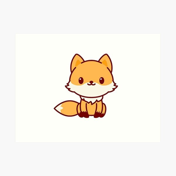 Fox Drawing Cute Vector Images (over 16,000)