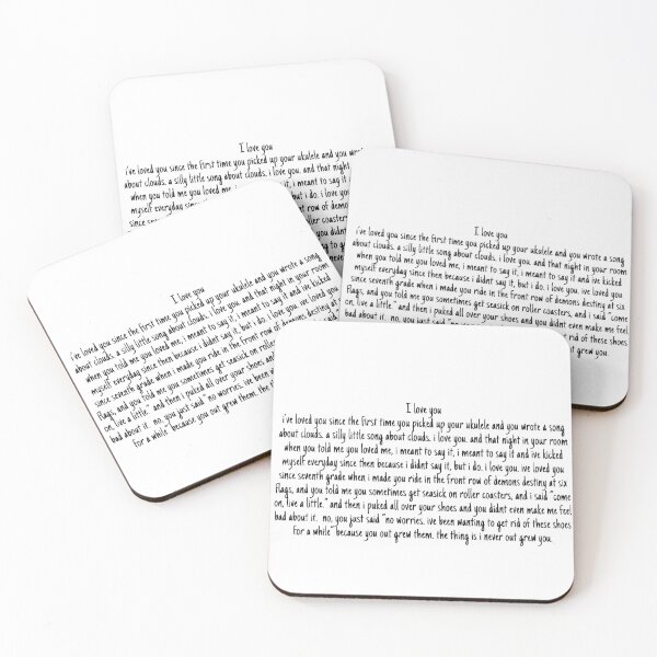 Item preview, Ricky's I love you speech designed and sold by chloekari.