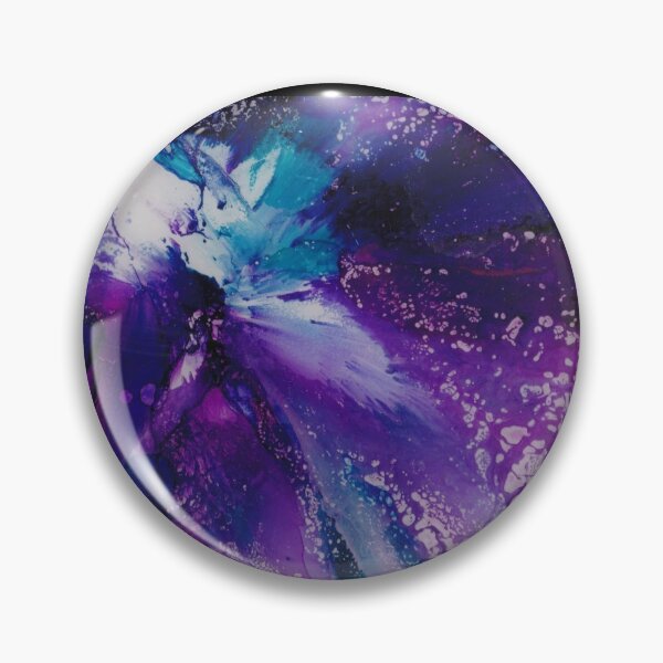 Item preview, UNTAMED alcohol ink art on cover of journal of psychoactive drugs  designed and sold by artistrybyree.