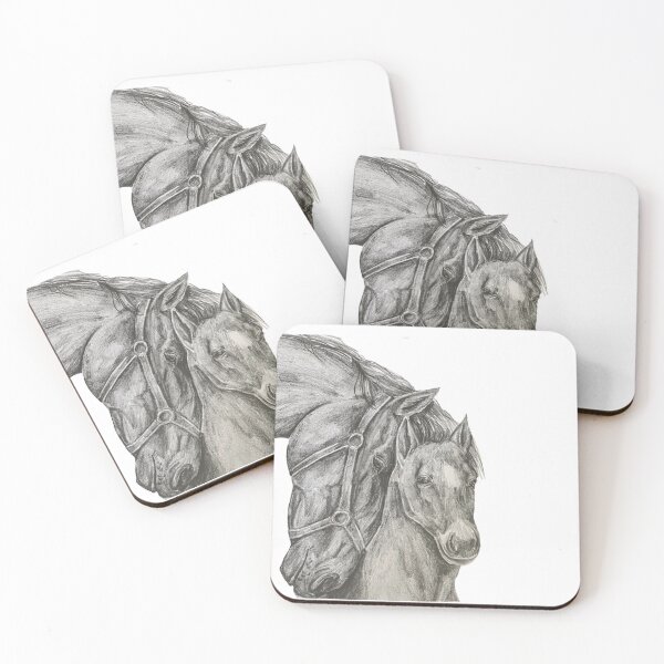 Item preview, Mare and foal designed and sold by Elodie Frichot.