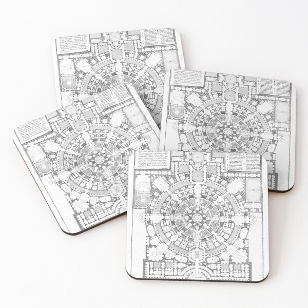 Item preview, Pianta di ampio magnifico Collegio - Piranesi designed and sold by ArchitectureGem.