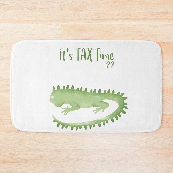 Item preview, Green Lizard is wondering: Is it TAX time? designed and sold by thewishdesigns.