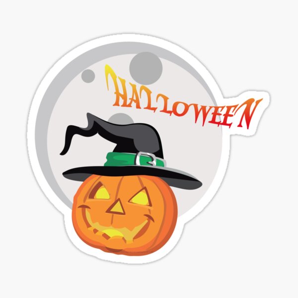 Halloween's pumpkin Sticker