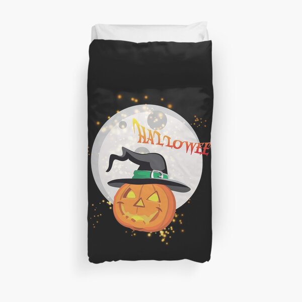 Halloween's pumpkin Duvet Cover