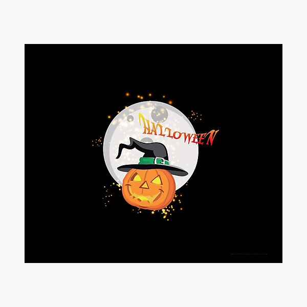 Halloween's pumpkin Photographic Print