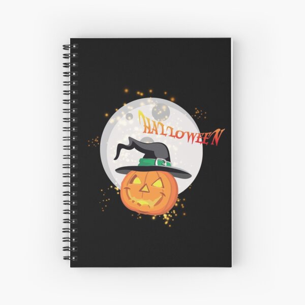 Halloween's pumpkin Spiral Notebook