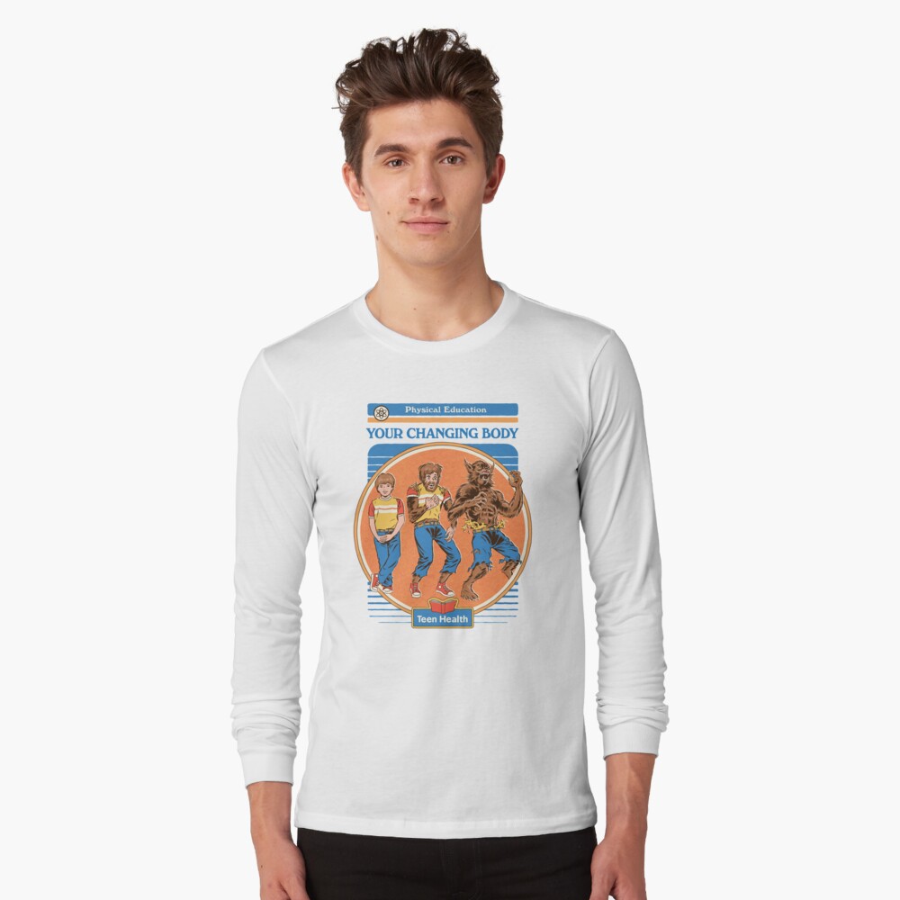 Aperçu de l'œuvre T-shirt manches longues créée et vendue par stevenrhodes.