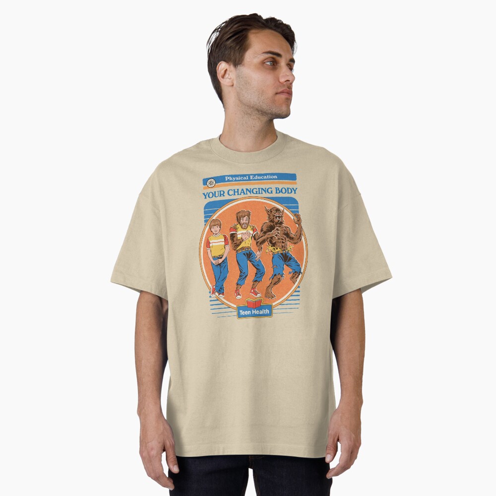 Aperçu de l'œuvre T-shirt oversize créée et vendue par stevenrhodes.
