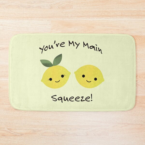 Item preview, You are My Main Squeeze Cute Kawaii Lemons designed and sold by Hedgie Designs.