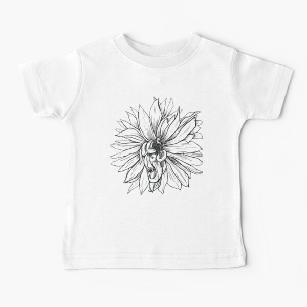 Curling Petals Baby T-Shirt