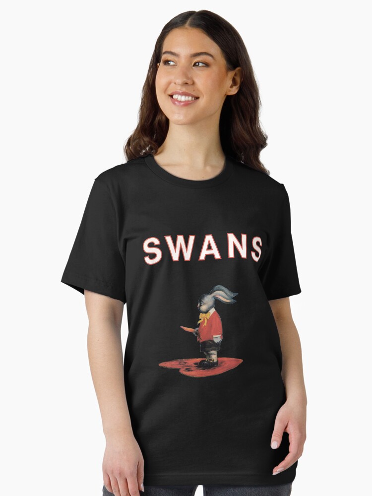 Thumbnail 2 of 7, Essential T-Shirt, Swans designed and sold by Dawson-Designs.