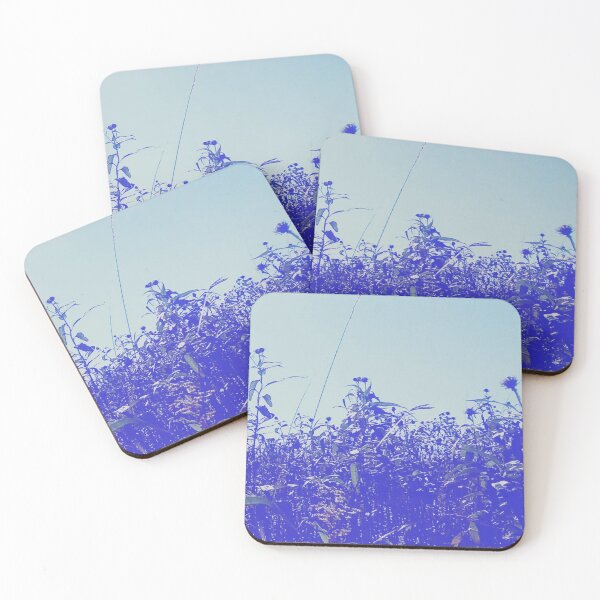 Item preview, Blue flower print designed and sold by FoveaDesigns.