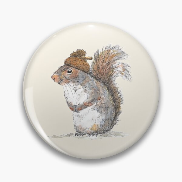 Item preview, Squirrel with an Acorn Hat designed and sold by Dan Tabata.